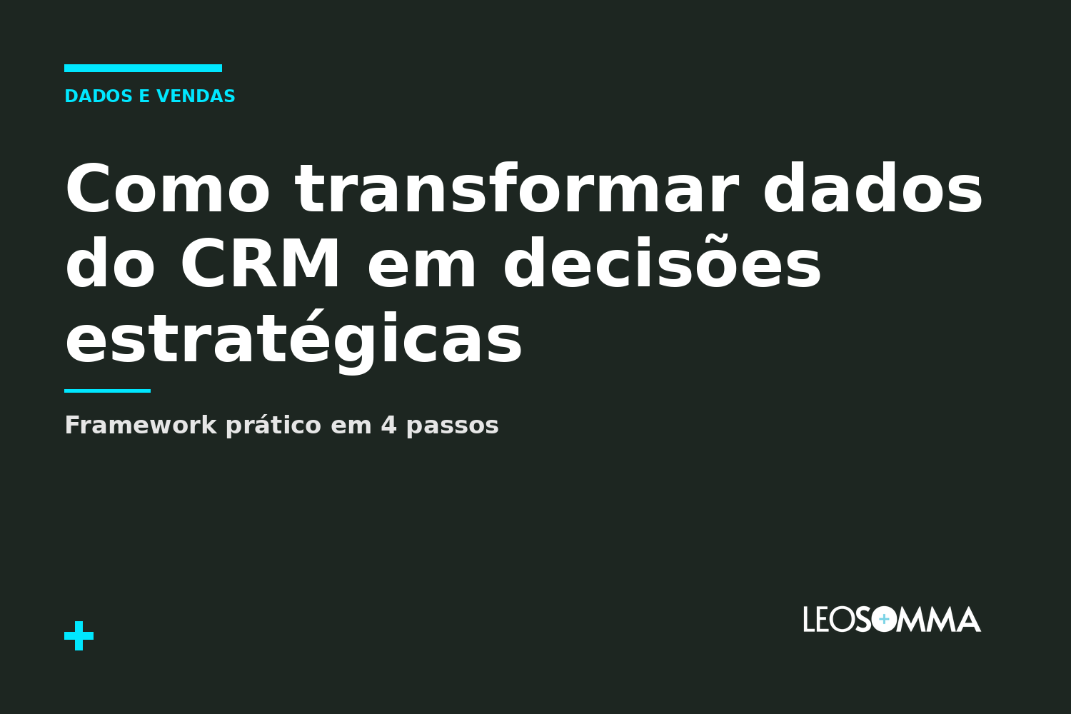 Como transformar dados do CRM em decisões estratégicas de vendas 