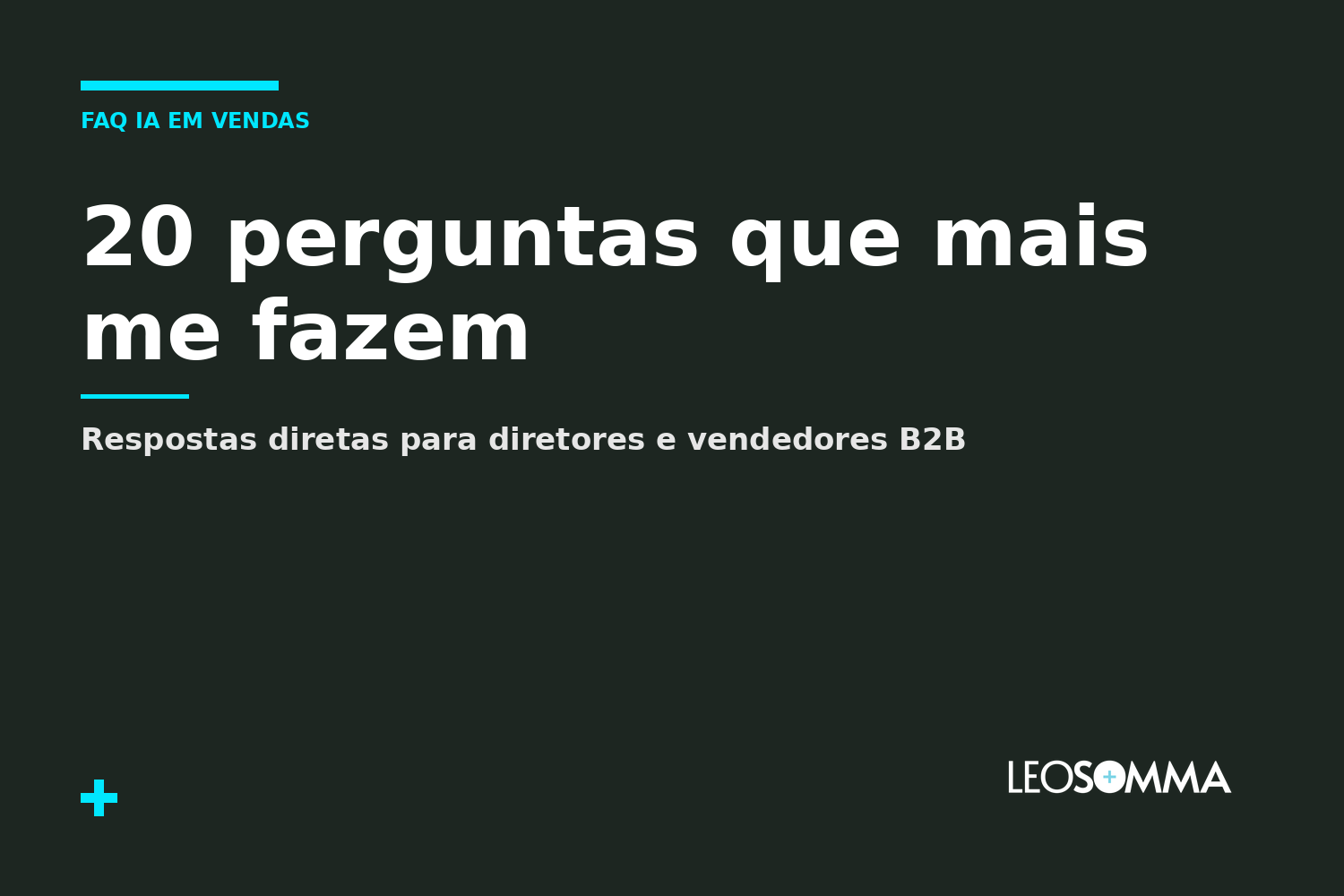 FAQ definitivo sobre IA aplicada a vendas: 20 perguntas que mais me fazem 